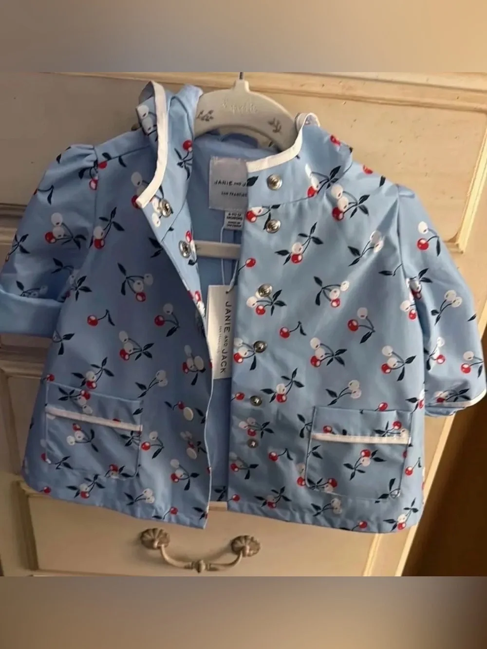 Janie and Jack raincoat nwt